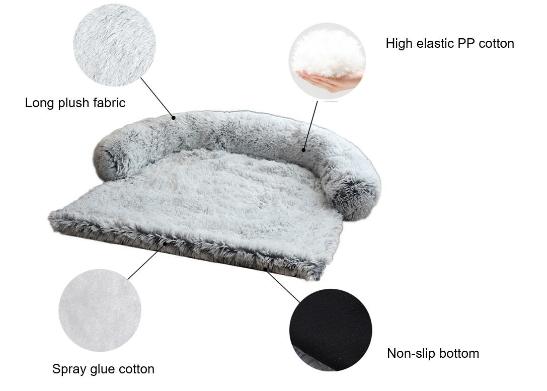 600g Dog Sofa Mat Removable Large Size Anti Skid Waterproof
