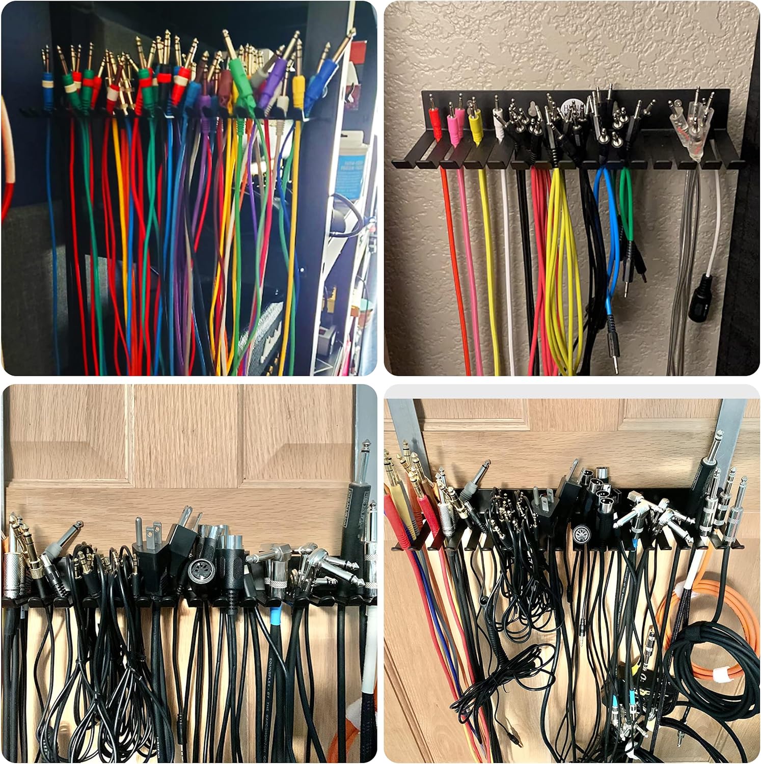 280x89x32mm Cable Hanger and Organizer Wall Mountable for Neat and Tidy Cable Storage