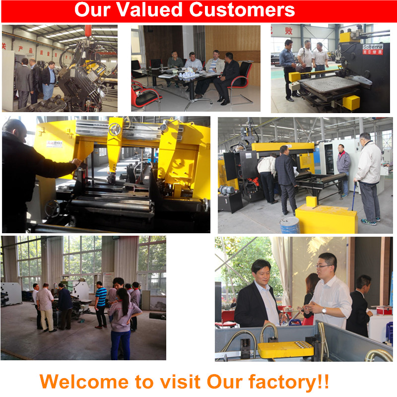 CNC Steel Angle Line Punching Marking Shearing Machine