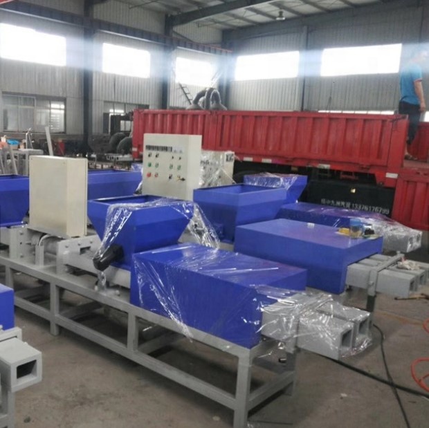 Double Head Compressed Wood Pallet Nailing Machine for American and European Pallets