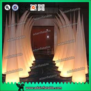Quality 3M 210T Polyester Cloth Wedding Event Decoration Inflatable Tusks wholesale