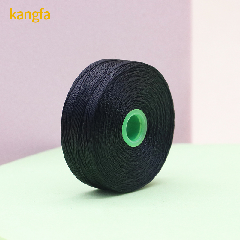 Rayon Embroidery Thread Dyed Polyester Bobbins v69 T70 Bonded Thread for Sewing Needs