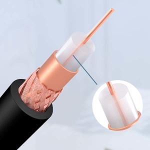 Quality Syv75-5 Closed Circuit Video Surveillance Cable RG59 Security Camera Coaxial Cable wholesale