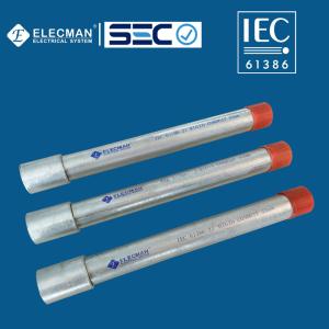 Quality 32mm IEC 61386 Hot Dipped Galvanized Rigid Metallic Tube Rigid Conduit wholesale