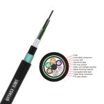 GYTA53 Singlemode Fiber Optic Cable Black For FTTH