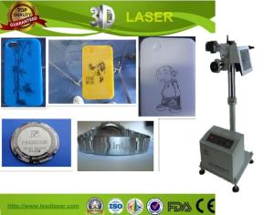 Quality Wafer / Jewelry Mobile Fiber Laser Marking Machine 100 X 100mm Marking Range wholesale