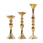 Fancy Vintage Gold Metal Mermaid Candle Holders for Wedding Party Supplies Home