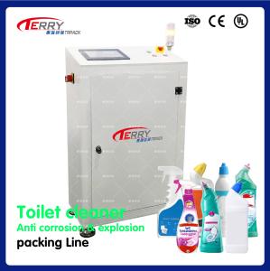 Quality AC380V 50Hz Chemical Packaging Equipment Cosmetic Liquid Filling Machine wholesale