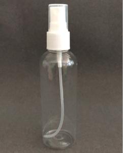 Quality 80ml Transparent Small Plastic Spray Bottles , Disinfectant Plastic Bottle wholesale