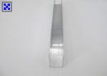 20 * 40 * 2.0mm Aluminum Extrusion Profiles Aluminum Channel 6000 Series Alloy