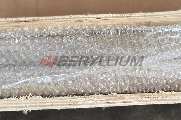 Beryllium Copper Rod C17200 ASTM B196 TD04 Temper Dia 30mmx1000mm
