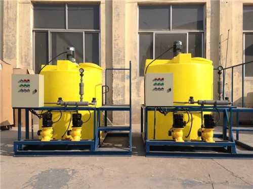 Pneumatic Chemical Automatic Dosing Machine Yellow 1000L/H