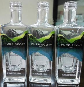 Quality Premium Frosted Unique Liquor Bottles wholesale