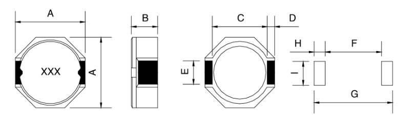 SMD Power Inductor for Electronic Equipment (CDRH83/84/85/86)