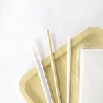 Customer Printed Individually Wrapped Paper Straws 0.25 Inches Diameter