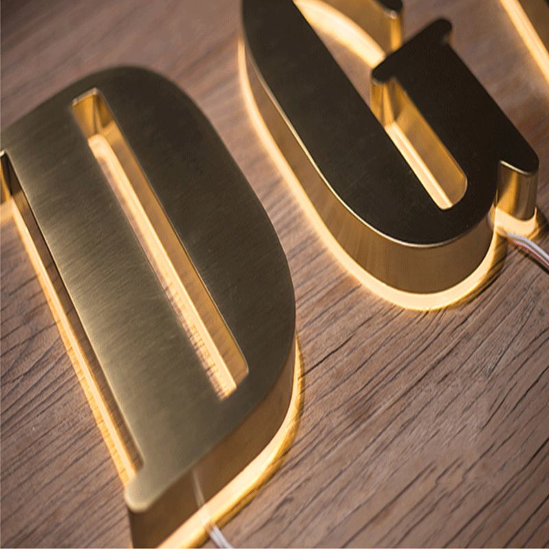 Backlight Signs 3D Letters Light up Led Signs