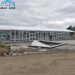Mixed Custom Party Tents Waterproof PVC Roof for Trade Show Events