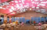 Party Luxury Wedding Tents Glass Walls for 500 - 600 People for Outdoor Wedding