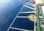SS316 Helideck Safety Net , Aircraft Platform Safety Mesh Fencing Light Weight