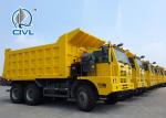 Manual Transmission 70 Tons 8L Construction Dump Truck