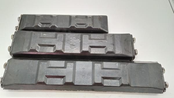 Excavator Rubber Track Pad 200mm 300mm 400mm 500mm 600mm Rubber Track Pad Shoes