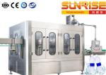 Plastic Bottled Water Filling Machine , Water Bottle Packing Machine 18000BPH