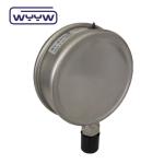 OEM ODM OBM Liquid Filled Pressure Gauge 100mm Stainless Steel Material