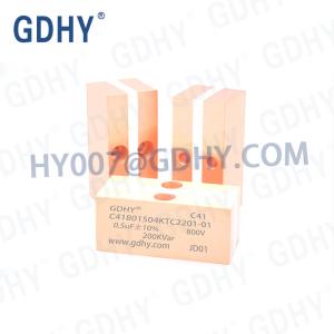 Quality GDHY 0.5UF Resonant Circuits Conduction Cooled Capacitor wholesale