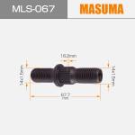 JIS Standard MASUMA Universal Bolt and Nut 90942-02041 for TOYOTA DYNA Fast