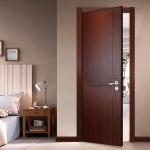 Eco Friendly 7mm Veneer Flush Fire Door Soundproof