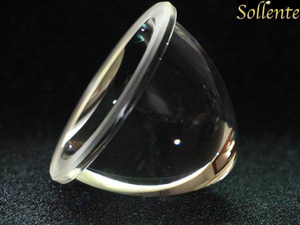 35 Degree Narrow Angle LED Glass Lens For 30W - 50W Industrial Light