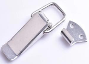 Quality Zinc Plated Spring Loaded Hasp 150kg 300LBS Recessed Chest Handles wholesale
