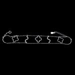 Women's 925 Sterling Silver Tennis Bracelet / Light 925 CZ Tennis Bracelet