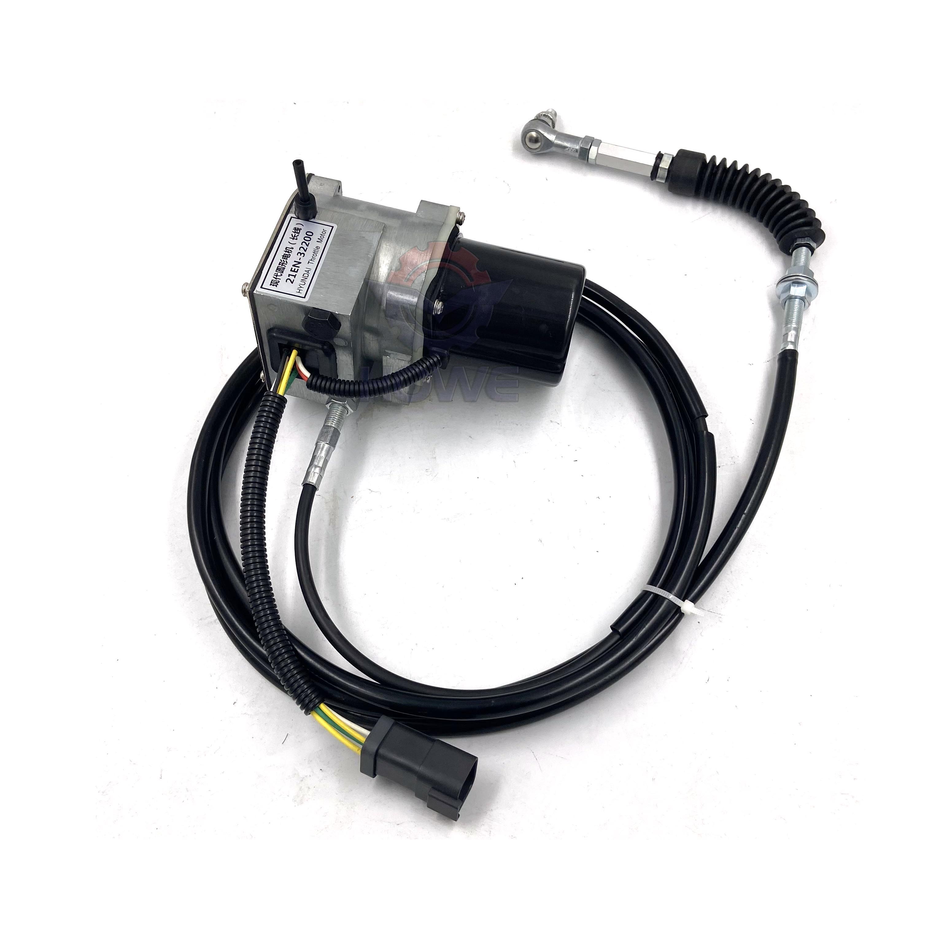 R130-5 R215-7 R220-5 R220-9 R335-7 Excavator Throttle Motor 21EN-32200 Electric Parts