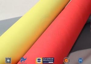 Quality Silicone Coated Fiberglass Fabric 0.65MM 960GSM Satin Grey Fire Welding Blanket wholesale