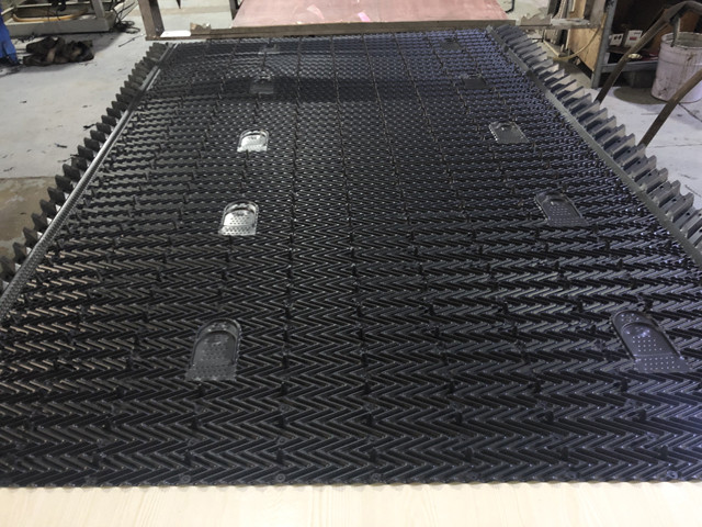 Cross Flow International Cooling Tower Fill Pvc Heat Transfer Media