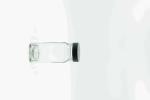 Food Grade Clear FDA 500ml Spice Herbs Square Glass Jars With Lid