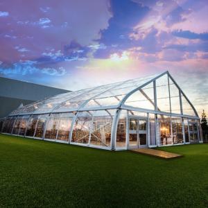 Quality Arcum Roof Party Tent Canopy Exhibition Peach Shape Garden Marquee wholesale
