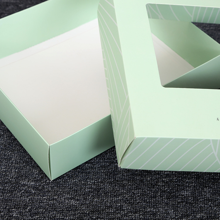 Lipstick Packaging Cardboard Paper Box with Hollowing Out Lid and Base at Competitive