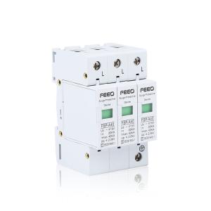 Quality Standard Rail 35mm 3P AC275V SPD Surge Protective Device wholesale