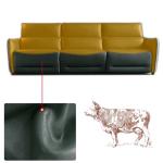 BN Leather Sofa Bed Italian Living Room Combination Space Capsule Electric