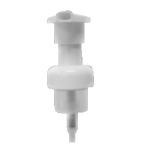 Unique Shaped Foam Pump Head Dispenser 30mm Facial Wash PET Materlial