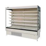 Commercial Sandwiches Open Air Display Fridge With EBM Fan Motor
