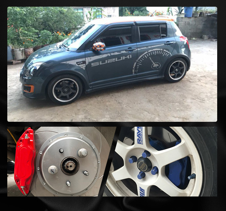 Jekit Big Racing 6 Pots Brake Front 362*32mm Rear 358*24mm Disc