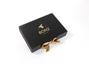 Quality Gold Hot Stamping Foldable Packaging Box wholesale