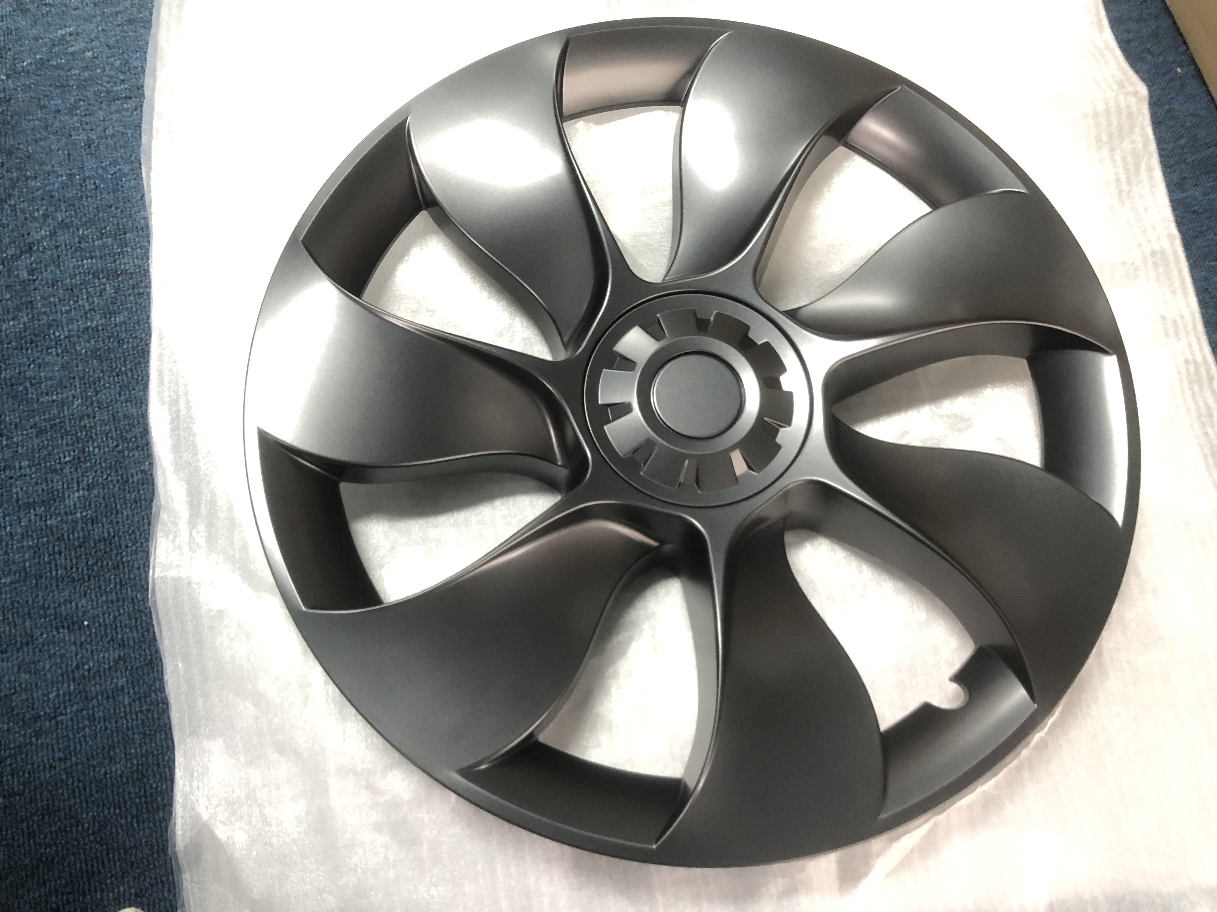 Tesla Y-19 Aviation Hubcaps Turbo Wheel Cover Compatibility With 100% Assurance