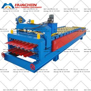 Quality Professional PPGI / GI Material Double Deck Roll Forming Machine Manufacturers wholesale