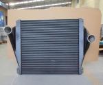 Aluminum high performance finned tube automotive intercoolers for truck air to