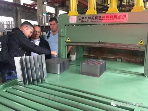 High Efficiency Corrugated Fin Forming Machine , Steel Radiator Fin Forming