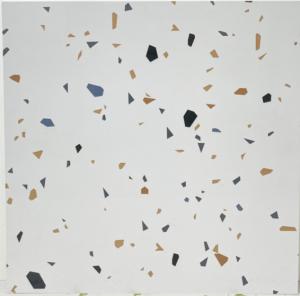 Quality Stain Resistant Terrazzo Porcelain Tile Polished Surface 60x60cm wholesale